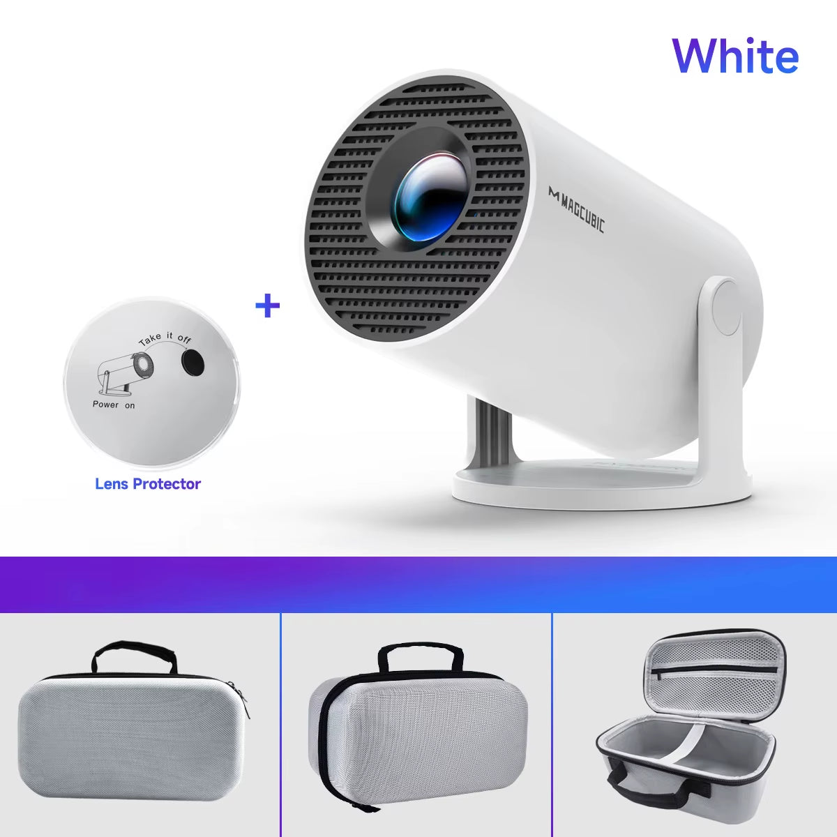 Projector HY300 Pro 8K Android 14 Dual Wifi6 290ANSI Allwinner H726 BT5.4 1080P 1280*720P Home Cinema Outdoor Projetor
